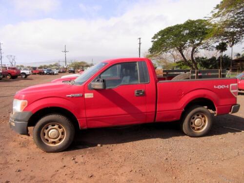 2011 FORD F150 1/2 TON 4X4 PICKUP, 57,805 MILES VIN/SERIAL:1FTMF1EM5BKD73981, LICENSE:175MDH, W/TITLE, (HC&S No. 381)