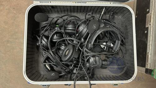 (Qty 6) Sennheiser HMD 26-II Professional Broadcast Headsets