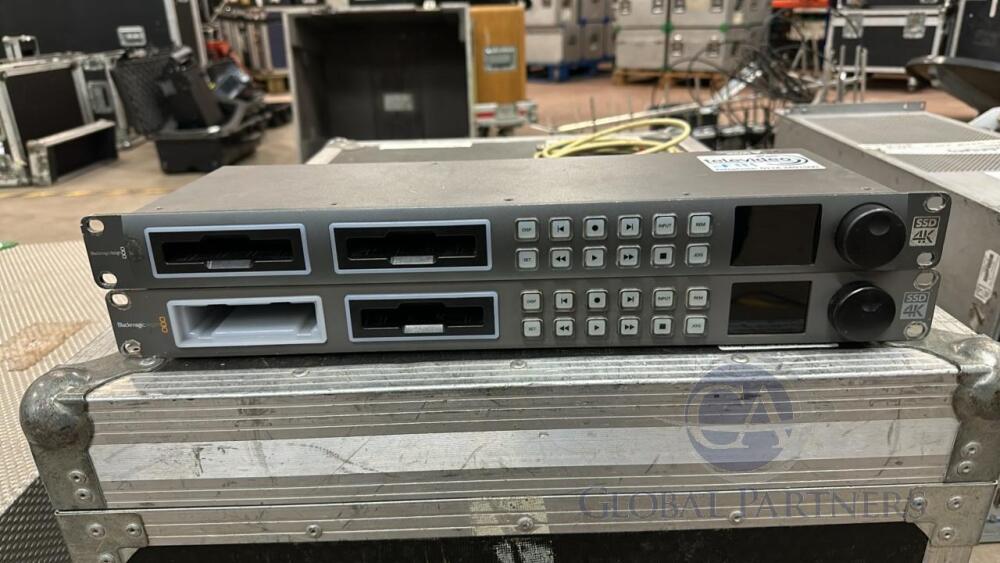 (Qty 2) Blackmagic HyperDeck 4K SSD Units