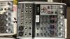 (Qty 5) Behringer Xenyx Q802 USB Small Format Mixer - 2