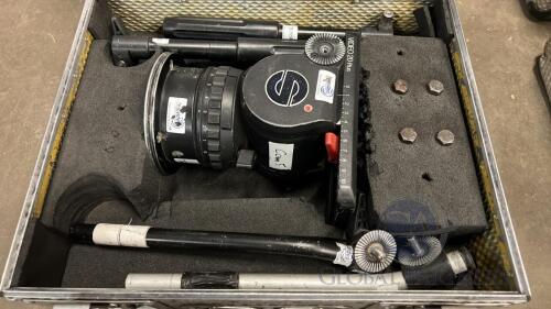 Sachtler Video 20 plus with 2 x pan bars, 1 x pan bar extender and flight case