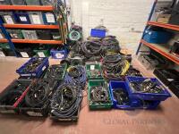 (Qty 18) cartons and (Qty 1) pallet of various length XLR and BNC cable as photographed