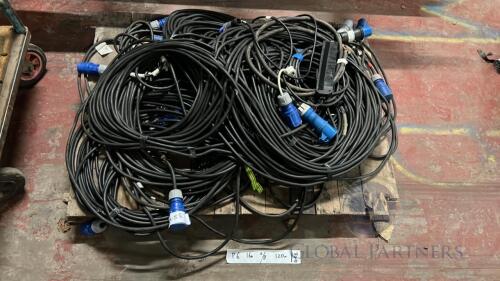 16A Power Cables (120 mtrs total length)