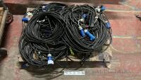 16A Power Cables (120 mtrs total length)