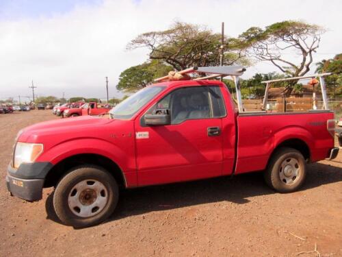 2009 FORD F150 4X4 PICKUP, 73,142 MILES, VIN/SERIAL:1FTRF14W29KC60041, W/TITLE, (HC&S No. 362)