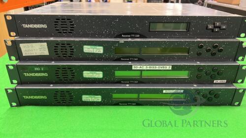 (Qty 4) Tandberg Receivers