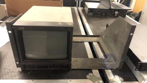 JVC TM-1051D Monitor with Rack