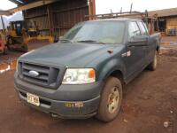 2008 FORD F150 4X4 SUPERCAB PICKUP, 79,897 MILES, VIN/SERIAL:1FTRX14W58KD86857, LICENSE:312MDF, W/TITLE, (HC&S No. 34)