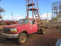 1994 FORD F150 4X4 TRUCK W/STAIRS, 63,942 MILES, VIN/SERIAL:1FTHF26H3RLB65725, NO TITLE (HC&S No. 383)