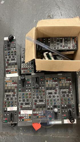 (Qty 7) Sony Remote control panels Spares/repairs/broken/faulty