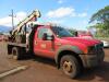 2007 FORD F450 FLATBED, DIESEL, WITH STELLAR 4420 CRANE, LINCOLN ELECTRIC 305G RANGE WELDER, VIN:1FDXF47P77EA67842, LICENSE:632MDG, W/TITLE, (BROKEN DASHBOARD), (HC&S No.425) - 5