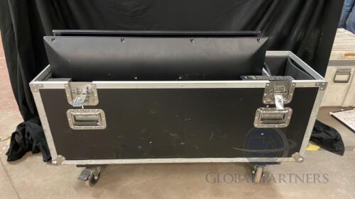 (Qty 4) LG 43" TV in flightcases