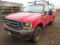 2003 FORD F350 UTILITY BED PICKUP, 44,813 MILES, VIN/SERIAL:1FTSF31L03ED88419, LICENSE:802MCY, W/TITLE, (HC&S No. 403)