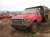 2000 FORD F350 1 TON 4X4 FLATBED STAKE BODY PICKUP, 112,454 MILES, VIN/SERIAL:1FDWF37S6YEB46723, W/TITLE, (TRUCK WON'T START), (NO KEYS), (STORAGE AREA), (HC&S No. 420) - 2