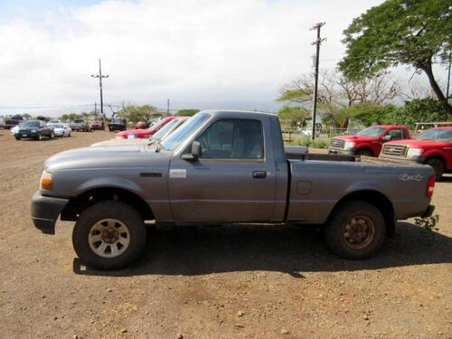 2006 FORD RANGER 4X4 PICKUP, 85,330 MILES, VIN/SERIAL:1FTYR11E16PA83673, LICENSE:414MDG, W/TITLE, (HC&S No. 100)