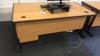 Office Desk and Mobile 3 drawer pedestal - 2