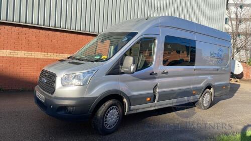 FORD Transit Long Wheel Base Crew Cab; VRM: EF65SWN; Date of Registration: 30 November 2015; Mot Expires: 8 March 2024; Odometer Reading: 201,000