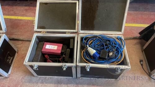 (Qty 2) Flight Case, Battery and NUMAX Battery Charger