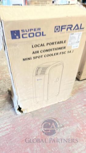 FRAL Super Cool Portable Air Conditioner; Model: FSC142