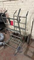 Qty (2) 2 Wheel Cable Trolleys