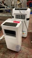 Qty (2) Dehumidifiers; 1x CLARK AC13050 & ARLEC PA502GB