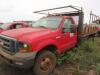 LOT OF OF (4) FORD F-350 PICKUP TRUCKS, (1) 2002 FORD F350 1 TON 4X4 PICKUP, VIN/SERIAL:1FTSF31L22EA44766, LICENSE:611MCW, W/TITLE, (BAD ENGINE), (HC&S No. 400) (1) 2002 FORD F350 1 TON 4X2 FLATBED STAKE BODY PICKUP, VIN/SERIAL:1FDWF36L03EA42070, LICENSE: - 7