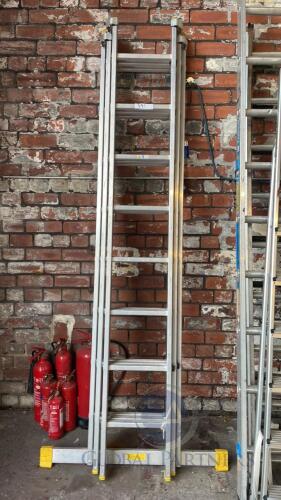 WERNER EN131 8 Rung Treble Extension Ladders