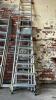 6 Tread Step Ladder; 12 Rung Ladder; 9 Rung Ladder and Timber Ladder