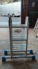 MACALLISTER 4 x3 Combi Ladder and WERNER 3.7m Telescopic Extension Ladder - 2