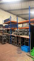 10 Bays of Light Weight Racking comprising 4 x 2 Bays and 2 Free Standing Bays