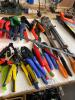 Various Wire Crimpers Bolt cutters and Hand Tools as Lotted - 3