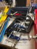 Various Hand Tools to Include 2 x Plastic Tool Boxes, Saws, Caulking Guns, G Clamps, and various screw drivers and Sockets, Spanners as Lottedel - 3