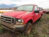 LOT OF OF (4) FORD F-350 PICKUP TRUCKS, (1) 2002 FORD F350 1 TON 4X4 PICKUP, VIN/SERIAL:1FTSF31L22EA44766, LICENSE:611MCW, W/TITLE, (BAD ENGINE), (HC&S No. 400) (1) 2002 FORD F350 1 TON 4X2 FLATBED STAKE BODY PICKUP, VIN/SERIAL:1FDWF36L03EA42070, LICENSE: - 14