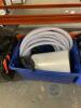 3 x Plastic Crates of Plastic Hose, Plastic Tubing and Mesh Cable Protector as Lotted - 3