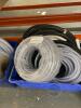 3 x Plastic Crates of Plastic Hose, Plastic Tubing and Mesh Cable Protector as Lotted - 4