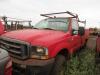 LOT OF OF (4) FORD F-350 PICKUP TRUCKS, (1) 2002 FORD F350 1 TON 4X4 PICKUP, VIN/SERIAL:1FTSF31L22EA44766, LICENSE:611MCW, W/TITLE, (BAD ENGINE), (HC&S No. 400) (1) 2002 FORD F350 1 TON 4X2 FLATBED STAKE BODY PICKUP, VIN/SERIAL:1FDWF36L03EA42070, LICENSE: - 24