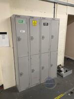 Bank of Personnel Lockers