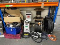 Quantity of Various cable with various reels and drums as lotted