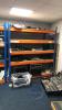 2 Bays Boltless Steel Racking (1820mm (w) x 1820mm (h) x 900mm (d) and Workbench with Backboard 2470mm (w) x 900mm (d) 1690mm (h) - 2