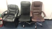 (Qty3) Office chairs