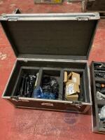 (Qty 4) Boxes of Various Camera Spares, Accessories and 3 x Various Tripod Heads Heads