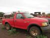 LOT OF OF (4) FORD F150 PICKUP TRUCKS, (1) FORD F150 4X4 PICKUP, (BROKEN TRANSMISSION) (HC&S No. 302) (1) 2002 FORD F150 1/2 TON 4X4 PICKUP, VIN/SERIAL:1FTRF18202NB40203, LICENSE:196MCX W/TITLE (BRAKES LOCKING) (HC&S No. 340) (1) FORD F150 PICKUP 4X4, VIN - 22