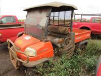 LOT OF (3) KUBOTAS, (1) 2005 KUBOTA RTV900 4X4 ROUGH TERRAIN VEHICLE, VIN/SERIAL:KRTV900A51032726, (COOLANT IN OIL), (STORAGE AREA) (HC&S No. 174) (1) 2005 KUBOTA RTV900 4X4 ROUGH TERRAIN VEHICLE, VIN/SERIAL:KRTV900A51032736, (HAULER FUEL AREA), (HC&S No.