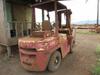 1988 NISSAN P8000 FORKLIFT, PNEUMATIC TIRES, 3000LB CAPACITY, 6187 HRS., (NO KEY), (HC&S No. 644) - 2