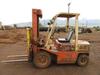 1984 NISSAN PF02A25V GAS FORKLIFT, 3100 LB. CAPACITY, 275 HRS., PNEUMATIC TIRES, VIN/SERIAL:PF02022901, (HC&S No. 647)