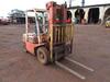 1984 NISSAN PF02A25V GAS FORKLIFT, 3100 LB. CAPACITY, 275 HRS., PNEUMATIC TIRES, VIN/SERIAL:PF02022901, (HC&S No. 647) - 6