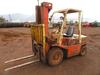 1984 NISSAN PF02A25V GAS FORKLIFT, 3100 LB. CAPACITY, 275 HRS., PNEUMATIC TIRES, VIN/SERIAL:PF02022901, (HC&S No. 647) - 8