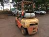 2001 NISSAN PJ02A25P PROPANE FORKLIFT, 6585 HRS, PNEUMATIC TIRES, (HC&S No. 640) - 4