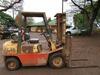 2001 NISSAN PJ02A25P PROPANE FORKLIFT, 6585 HRS, PNEUMATIC TIRES, (HC&S No. 640) - 6