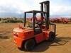 TOYOTA PROPANE FORKLIFT, 8,000LBS., PNEUMATIC TIRES, 8053 HRS., (BLOWN HEAD GASKET), (NO KEY), (HC&S No. 655) - 5